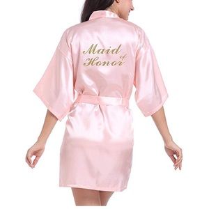 “Maid of Honor” robe